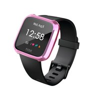 Fitbit Versa Lite Soft TPU case (volledig beschermd) - Roze
