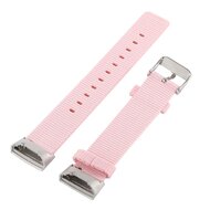 Fitbit Charge 3 &amp; 4 nylon bandje - Roze