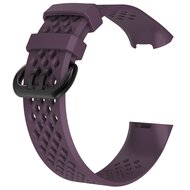 Fitbit Charge 3 &amp; 4 sport bandje - Maat: Large - Paars