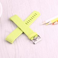 Fitbit Charge 2 siliconen bandje - Maat: Small - Groen