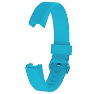 FitBit Alta HR siliconen bandje met gesp - Maat: Large -  Zee Blauw