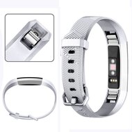 Fitbit Alta Siliconen bandje - Maat: Large - Zilver