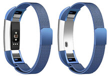 FitBit Alta HR Milanese bandje - Maat: Small - Blauw