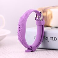 Fitbit Flex 2 siliconen bandje, Lengte: 25CM - Paars