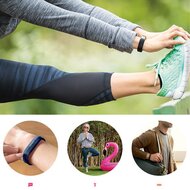 Fitbit Flex 2 siliconen bandje, Lengte: 25CM - Magenta