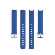 Fitbit Inspire 2 &amp; Ace 3 - Sportbandje met gesp - Maat: Small - Donkerblauw