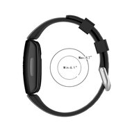 Fitbit Inspire 2 &amp; Ace 3 - Sportbandje met gesp - Maat: Small - Zwart