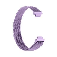 Fitbit Inspire 2 &amp; Ace 3 Milanese bandje - Maat: Large  - Lila
