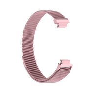 Fitbit Inspire 2 &amp; Ace 3 Milanese bandje - Maat: Large  - Ros&eacute; Goud