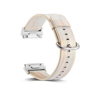 Fitbit Ionic TPU bandje - Zalm / Wit