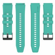 Siliconen gesp bandje - Turquoise - Samsung Galaxy Watch 4 - 40mm &amp; 44mm