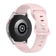 Solid color sportband - Roze - Samsung Galaxy Watch 4 - 40mm &amp; 44mm