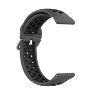 Siliconen sportbandje met gesp - Zwart - Samsung Galaxy Watch 4 - 40mm / 44mm