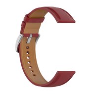 Luxe leren bandje - Bordeaux - Samsung Galaxy Watch 4 - 40mm / 44mm