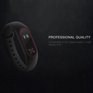 Xiaomi Mi band 2 DUO COLOR bandje voor CA0600B - Rood
