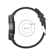 leer + siliconen bandje - Bruin - Samsung Galaxy Watch 3 - 45mm