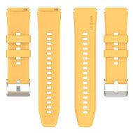 Siliconen sportband - Geel - Samsung Galaxy Watch 3 - 45mm