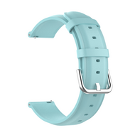 Classic leren bandje - Blauw - Samsung Galaxy Watch 4 - 40mm &amp; 44mm