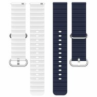 Garmin Vivomove 3 / HR / Luxe / Sport / Style / Trend - Ocean Style bandje - Donkerblauw / wit