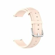 Garmin Venu / Sq / Sq2 / 2 plus - Classic leren bandje - Roze