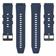 Garmin Venu / Sq / Sq2 / 2 plus - Siliconen gesp bandje - Donkerblauw