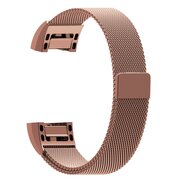 Fitbit Charge 2 milanese bandje - Maat: Small - Ros&eacute; goud