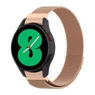 Samsung Galaxy Watch 5 - 40mm / 44mm - Milanese bandje (ronde connector) - Champagne goud