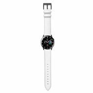 lederen bandje - Wit - Samsung Galaxy Watch 5 (Pro) - 40mm / 44mm / 45mm