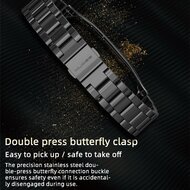 Metalen schakelarmband voor Xiaomi Mi Band 3/4/5/6/7 - Goud