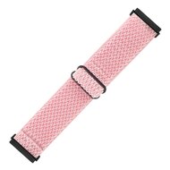 Fitbit Versa 3/4 &amp; Sense 1/2 Nylon loop bandje - Roze
