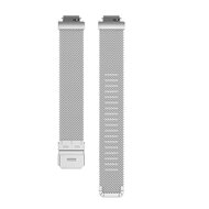 Fitbit Inspire Milanese bandje met gesp - Maat: Small  - Zilver