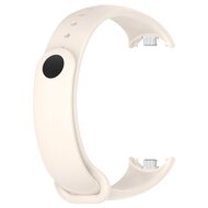 Siliconen bandje - Beige - Xiaomi Smart Band 8 / 9 / 10