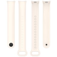 Siliconen bandje - Beige - Xiaomi Smart Band 8 / 9 / 10