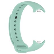 Siliconen bandje - Mintgroen - Xiaomi Smart Band 8 / 9 / 10