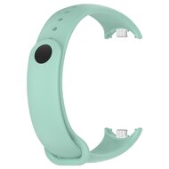 Siliconen bandje - Mintgroen - Xiaomi Smart Band 8 / 9 / 10