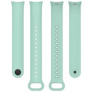 Siliconen bandje - Mintgroen - Xiaomi Smart Band 8 / 9 / 10