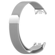 Milanese band - Zilver - Xiaomi Smart Band 8 / 9 / 10