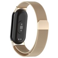 Milanese band - Vintage goud - Xiaomi Smart Band 8 / 9 / 10