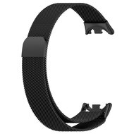 Milanese band - Zwart - Xiaomi Smart Band 8 / 9 / 10