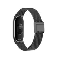 Milanese bandje - Zwart - Xiaomi Smart Band 8 / 9 / 10
