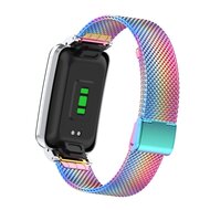Milanese bandje met case - Multicolor - Xiaomi Smart band 7 Pro
