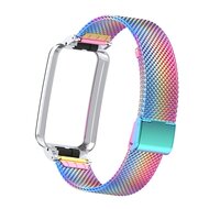Milanese bandje met case - Multicolor - Xiaomi Smart band 7 Pro