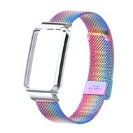 Milanese bandje met case - Multicolor - Xiaomi Smart band 7 Pro