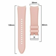 Siliconen sportband - Roze - Samsung Galaxy Watch 6 - 40mm &amp; 44mm