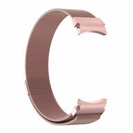 Milanese bandje (ronde connector) - Ros&eacute; goud - Samsung Galaxy Watch 6 - 40mm &amp; 44mm