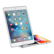 3 in 1 oplader geschikt voor Apple Pencil &amp; AirPods &amp; iPhone - Zilver