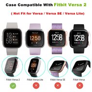 Fitbit Versa 2 Soft TPU case (volledig beschermd) - Rood