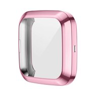 Fitbit Versa 2 Soft TPU case (volledig beschermd) - Roze