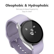 Screen protector tempered glass - Full cover - Geschikt voor de Samsung Galaxy Watch 5 - 40mm