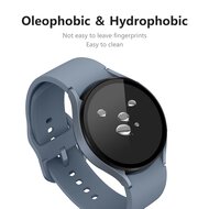 Screen protector tempered glass - Full cover - Geschikt voor de Samsung Galaxy Watch 5 - 44mm